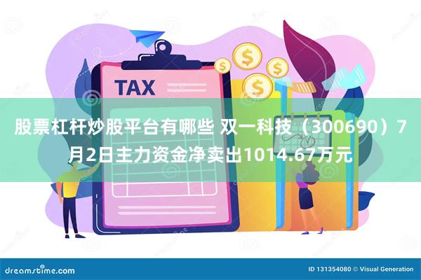 股票杠杆炒股平台有哪些 双一科技（300690）7月2日主力资金净卖出1014.67万元