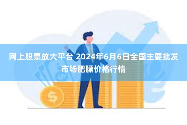 网上股票放大平台 2024年6月6日全国主要批发市场肥膘价格行情