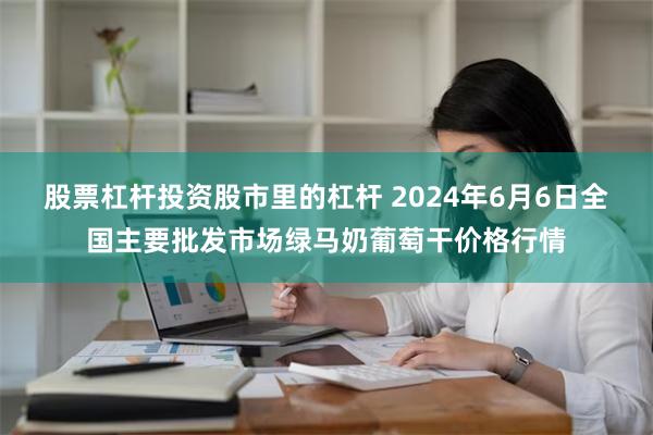 股票杠杆投资股市里的杠杆 2024年6月6日全国主要批发市场绿马奶葡萄干价格行情