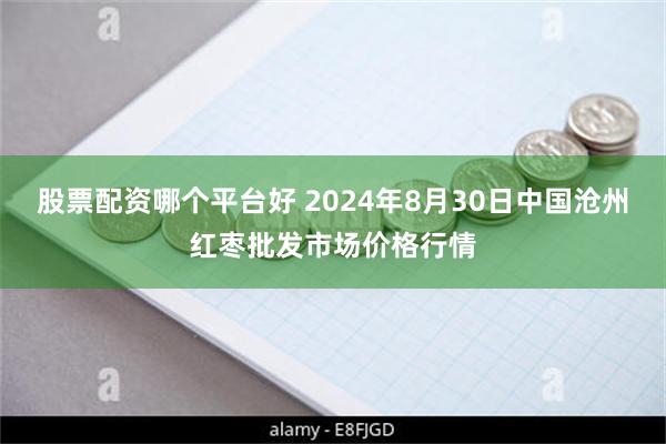 股票配资哪个平台好 2024年8月30日中国沧州红枣批发市场价格行情