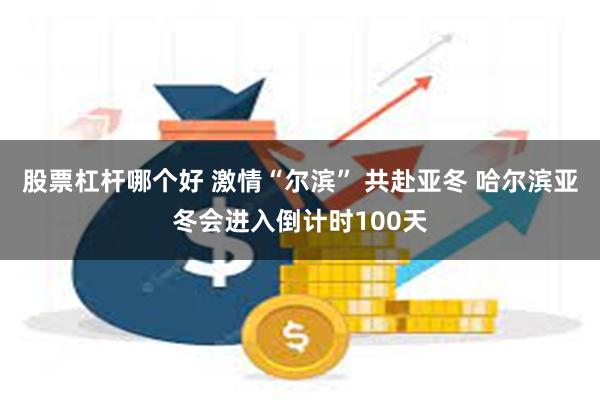 股票杠杆哪个好 激情“尔滨” 共赴亚冬 哈尔滨亚冬会进入倒计时100天