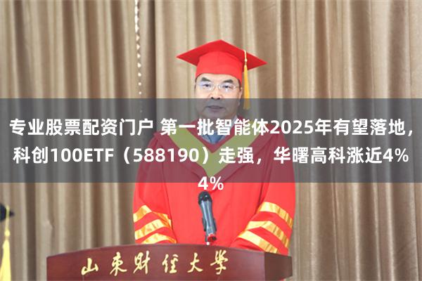 专业股票配资门户 第一批智能体2025年有望落地，科创100ETF（588190）走强，华曙高科涨近4%