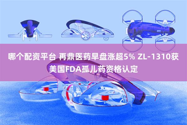 哪个配资平台 再鼎医药早盘涨超5% ZL-1310获美国FDA孤儿药资格认定